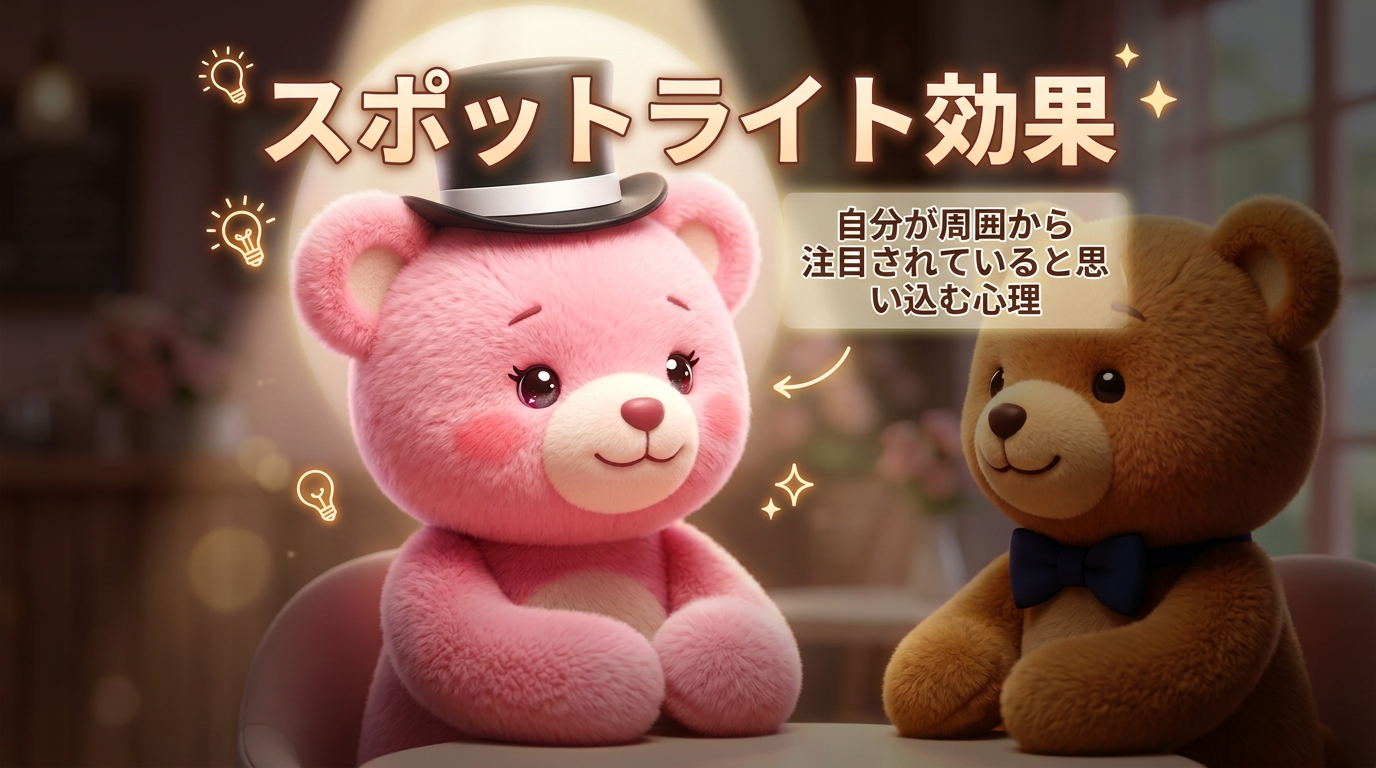 婚活で使える心理学100選【第22回】スポットライト効果｜自分が思うほど、相手はあなたの失敗を気にしていない？