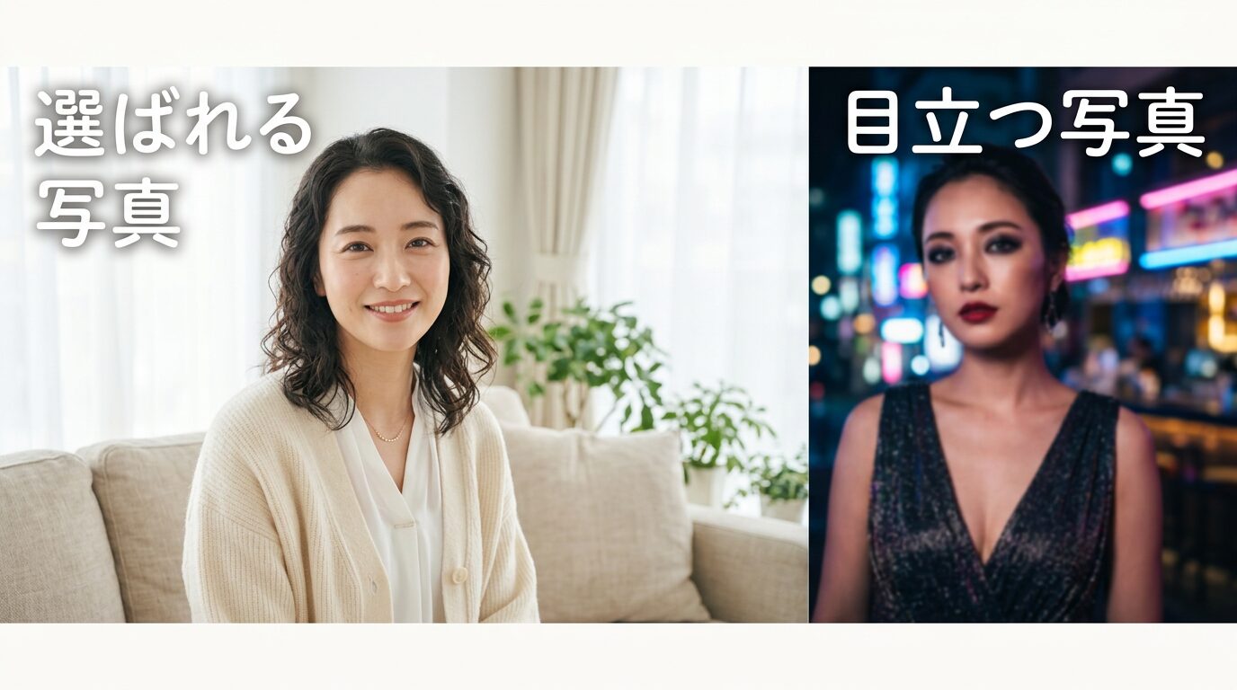 婚活写真は目立つほど不利？選ばれるプロフィール写真に必要な本当のポイント