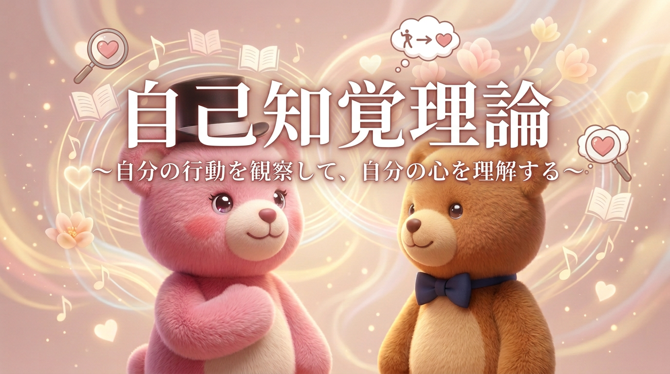 婚活で使える心理学100選【第25回】自己知覚理論｜自分の本当の気持ちは、行動から見えてくる