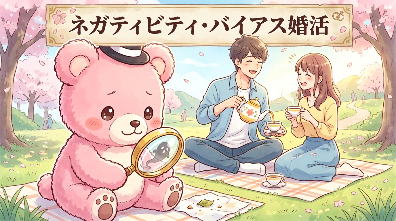 【婚活で使える心理学100選】第19回：ネガティビティ・バイアス｜たった一つの欠点が気になってしまう心理とは？