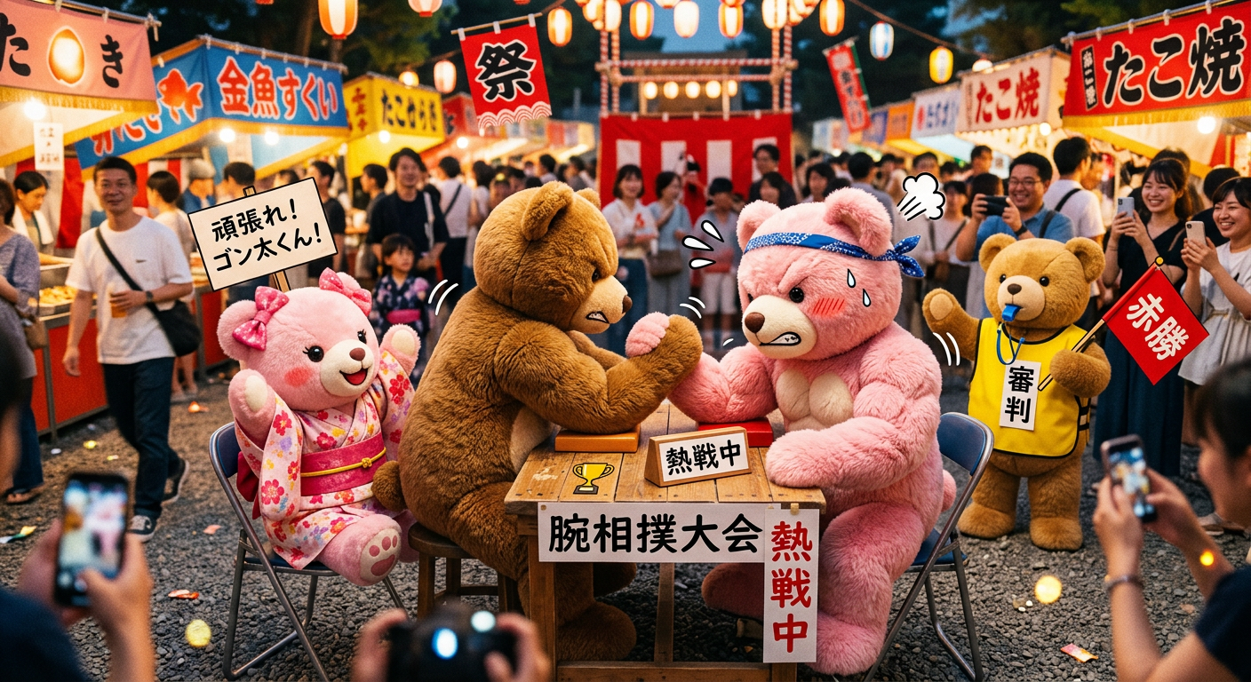 【夏婚活デート案】「男らしさを見せる」デートは本当に効果があるのか？群馬・おうら祭りアームレスリング大会で考える成功と失敗の分かれ道