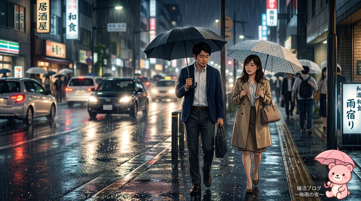 梅雨のデートは無理をしない。雨の日の運転は想像以上に危険です