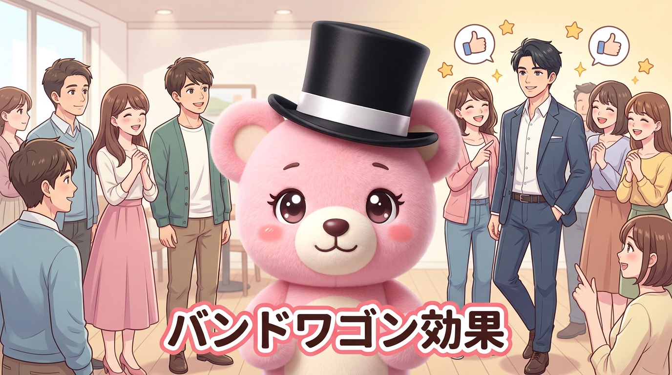 【婚活で使える心理学100選】第17回：バンドワゴン効果｜人気のある人を選びたくなる心理とは？