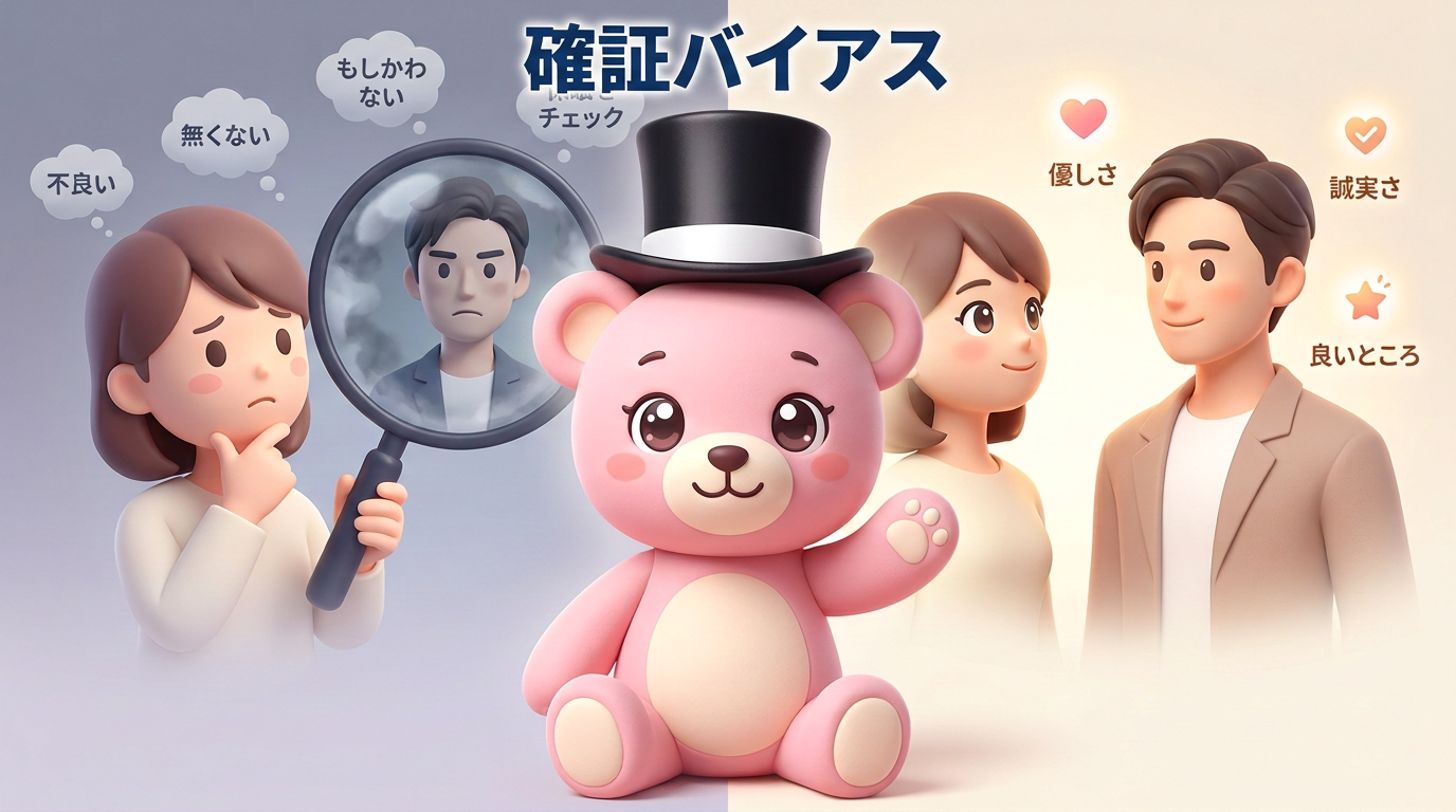 婚活で相手の欠点ばかり気になるのはなぜ？確証バイアスから考えるお相手の見方