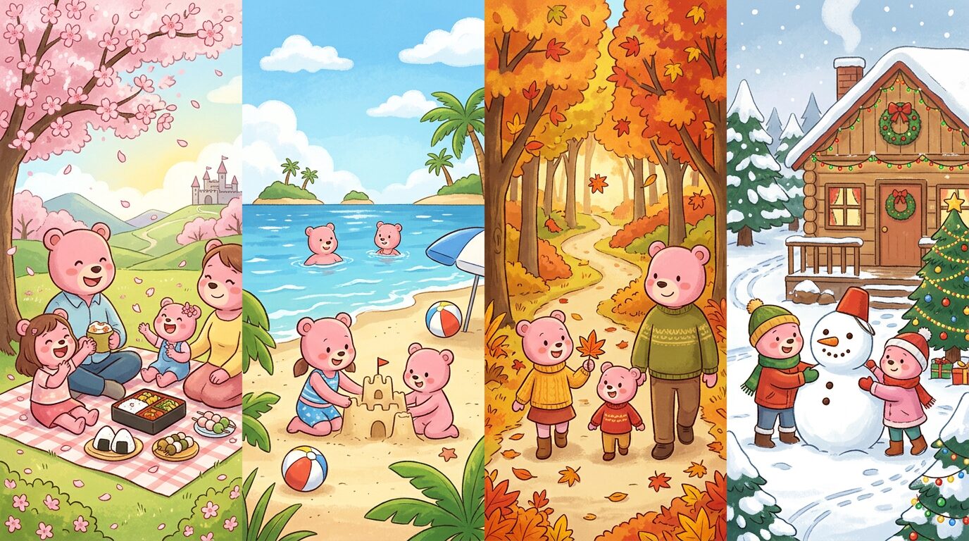 家族ができると、四季は「イベント」になる